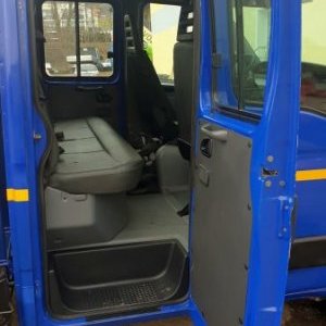 foto 3.5t/5t Iveco 7sitz +kran winde pritsche, 50C18 Daily 3.D 16V