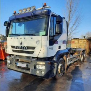 foto EUR5 abrollkipper 6x2 Iveco luft bet