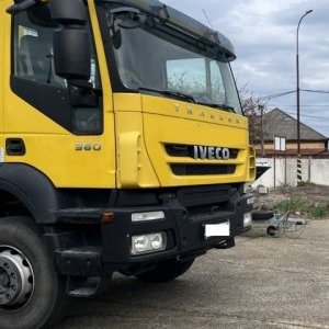 foto 6x4 Iveco 6.2m+Kran rotate gabel radio Retarder automat