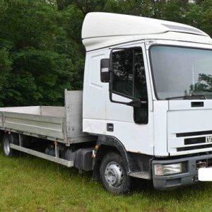 foto 7.5t Iveco 6.5m bet neu reifen+alu seiten Pritsche Eurocargo ML75.E14