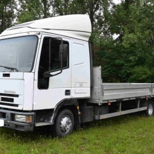 foto 7.5t Iveco 6.5m bet neu reifen+alu seiten Pritsche Eurocargo ML75.E14