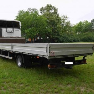 foto 7.5t Iveco 6.5m bet neu reifen+alu seiten Pritsche Eurocargo ML75.E14