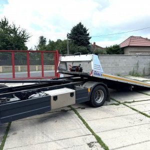 foto 6.7t abchlepp plate 7sitze EUR5 Iveco Daily 65C17D kipp winde