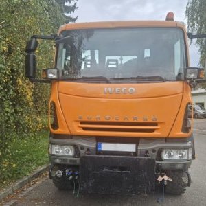 foto 4x4 abroll 13.5t Iveco kommunal WINTER+SOMMER wasser streuer