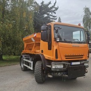 foto 4x4 abroll 13.5t Iveco kommunal WINTER+SOMMER wasser streuer