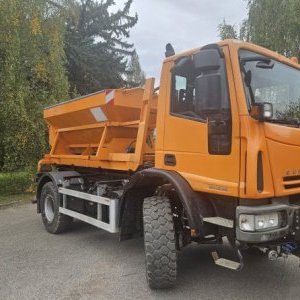 foto 4x4 abroll 13.5t Iveco kommunal WINTER+SOMMER wasser streuer